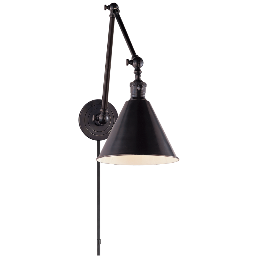 Picture of BOSTON FUNCTIONAL DOUBLE ARM LIBRARY LIGHT (OPEN BOX)