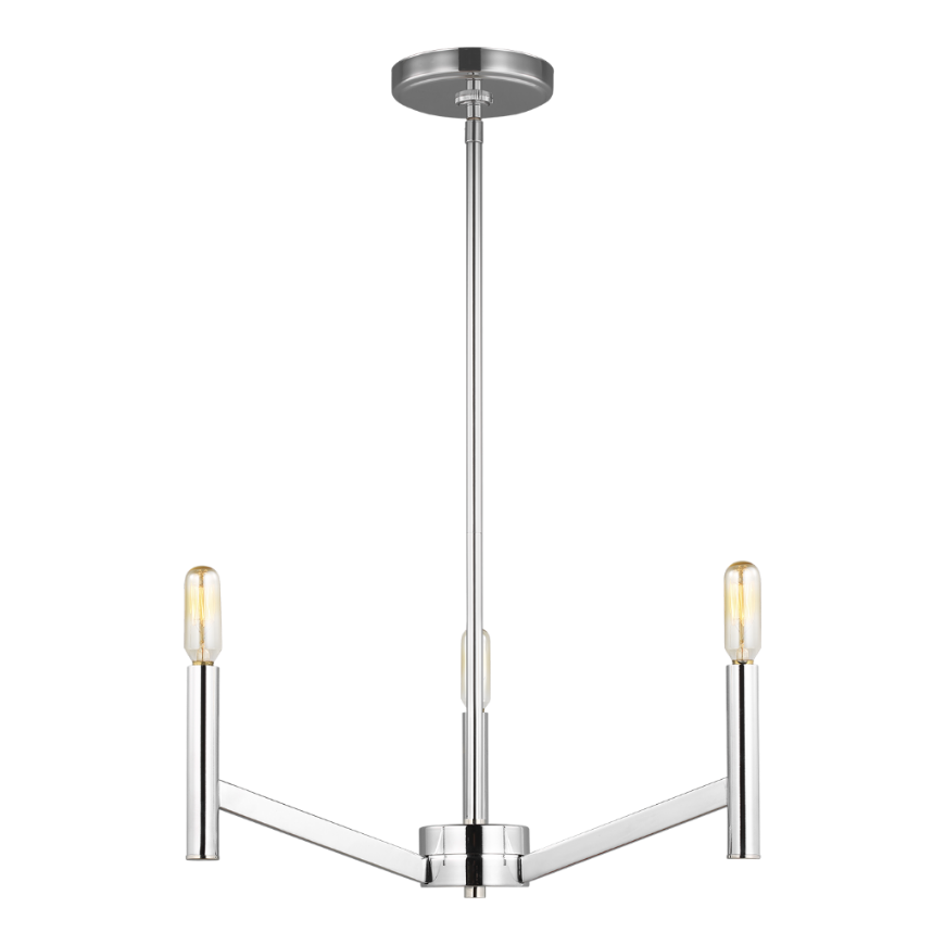 Picture of VECTOR THREE LIGHT CHANDELIER