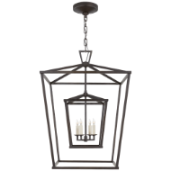 Picture of DARLANA LARGE DOUBLE CAGE LANTERN (OPEN BOX)