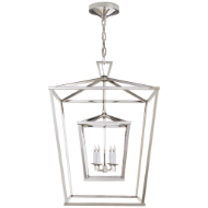 Picture of DARLANA LARGE DOUBLE CAGE LANTERN (OPEN BOX)