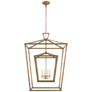 Picture of DARLANA EXTRA LARGE DOUBLE CAGE LANTERN (OPEN BOX)