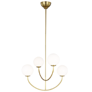 Picture of GALASSIA FOUR LIGHT CHANDELIER