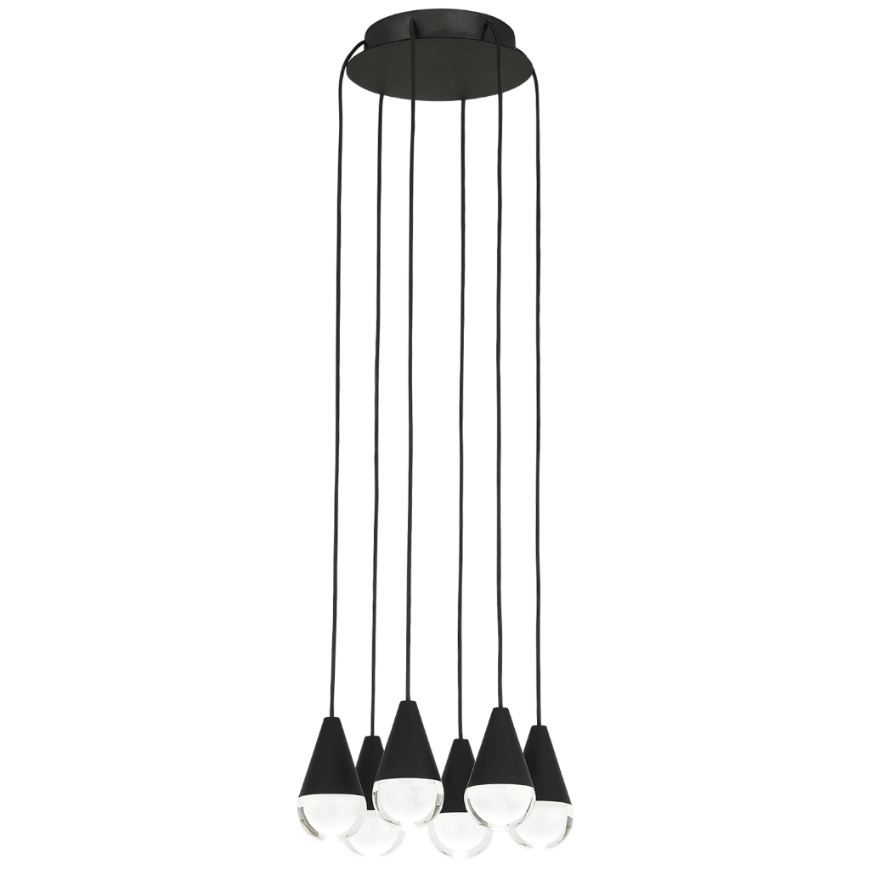 Picture of CUPOLA 6 LIGHT CHANDELIER