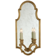 Picture of SUSSEX MEDIUM FRAMED DOUBLE SCONCE