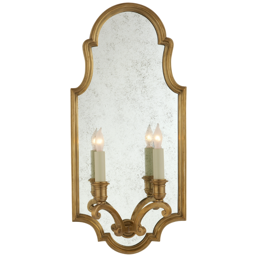 Picture of SUSSEX MEDIUM FRAMED DOUBLE SCONCE