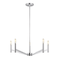 Picture of VECTOR FIVE LIGHT CHANDELIER