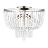 Picture of JACKIE THREE LIGHT SEMI-FLUSH MOUNT