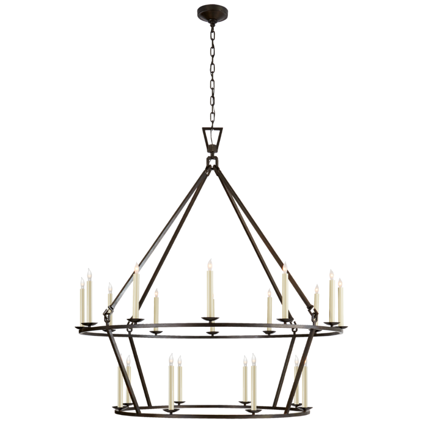 Picture of DARLANA EXTRA LARGE TWO-TIER CHANDELIER