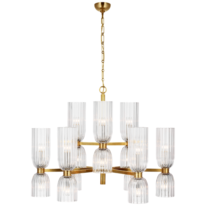 Picture of ASALEA MEDIUM TWO-TIER CHANDELIER