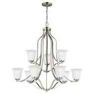 Picture of EMMONS NINE LIGHT CHANDELIER