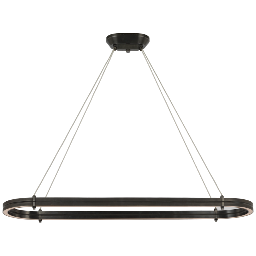 Picture of PAXTON 54" OVAL LINEAR CHANDELIER