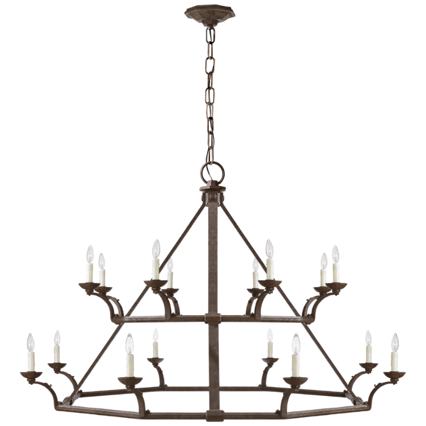 Picture of ROBERTSON DOUBLE TIER CHANDELIER