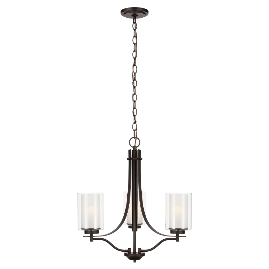 Picture of ELMWOOD PARK THREE LIGHT CHANDELIER