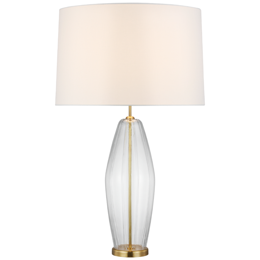 Picture of EVERLEIGH LARGE FLUTED TABLE LAMP (OPEN BOX)