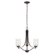 Picture of ELMWOOD PARK THREE LIGHT CHANDELIER