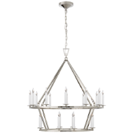 Picture of DARLANA MEDIUM TWO-TIER CHANDELIER (OPEN BOX)