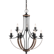 Picture of CORBEILLE NINE LIGHT CHANDELIER