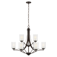 Picture of ELMWOOD PARK NINE LIGHT CHANDELIER