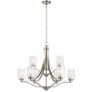 Picture of ELMWOOD PARK NINE LIGHT CHANDELIER