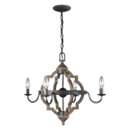 Picture of SOCORRO FOUR LIGHT CHANDELIER