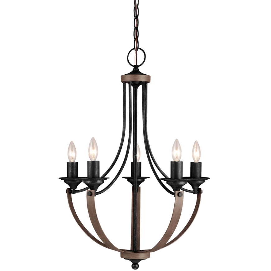 Picture of CORBEILLE FIVE LIGHT CHANDELIER