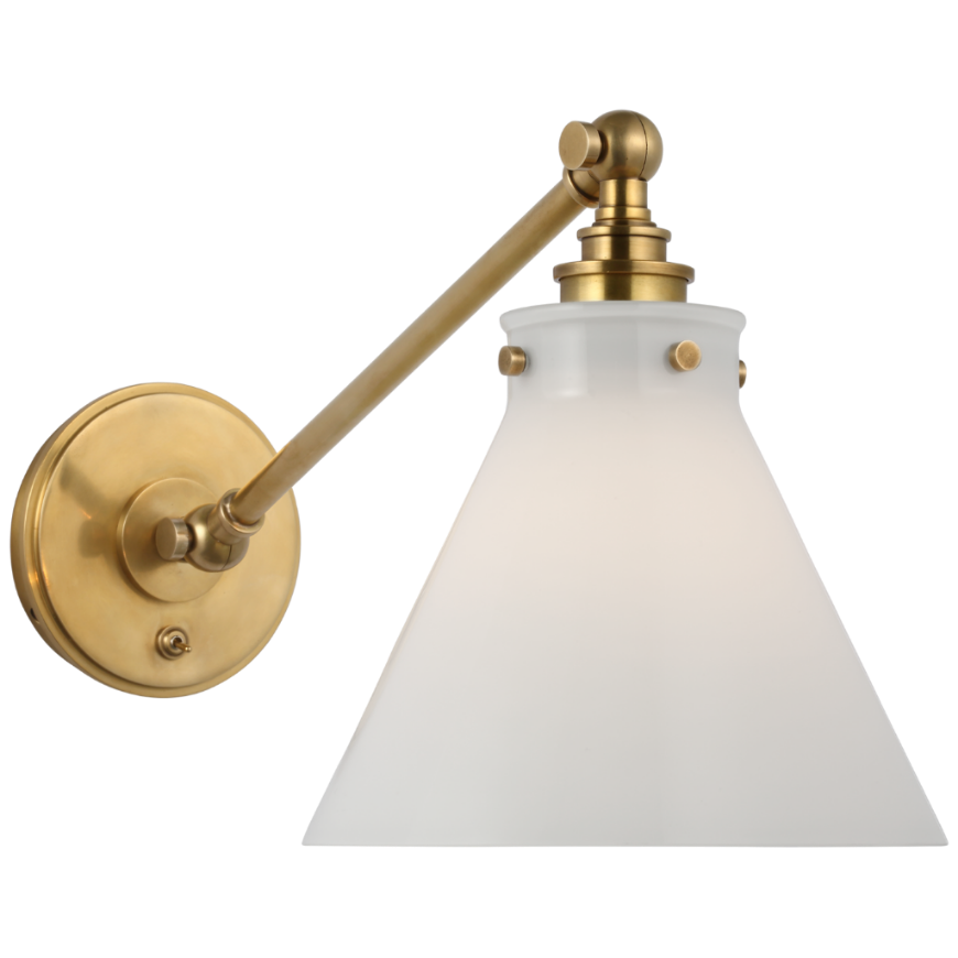 Picture of PARKINGTON SINGLE LIBRARY WALL LIGHT (OPEN BOX)