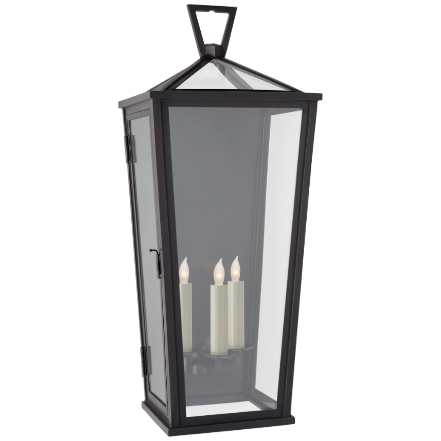 Picture of DARLANA LARGE TALL 3/4 WALL LANTERN (OPEN BOX)