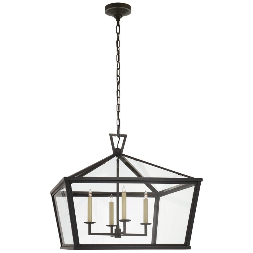 Picture of DARLANA MEDIUM WIDE HANGING LANTERN (OPEN BOX)