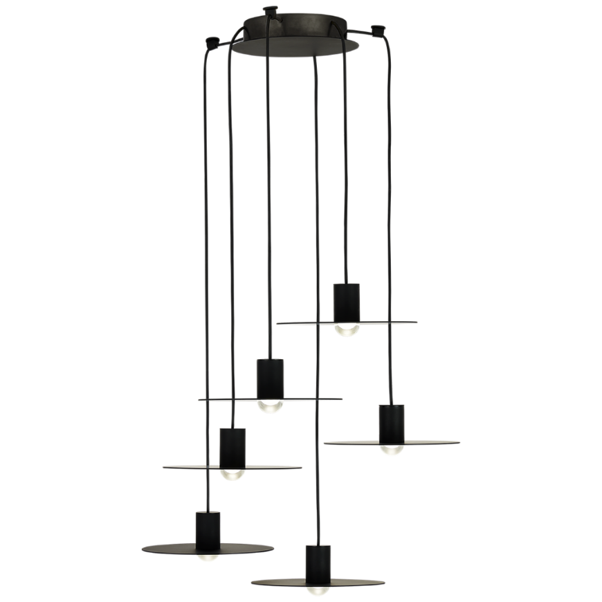 Picture of EAVES 6 LIGHT CHANDELIER