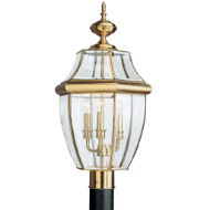 Picture of LANCASTER THREE LIGHT OUTDOOR POST LANTERN