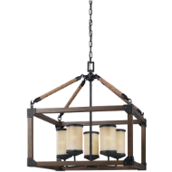 Picture of DUNNING FIVE LIGHT CHANDELIER