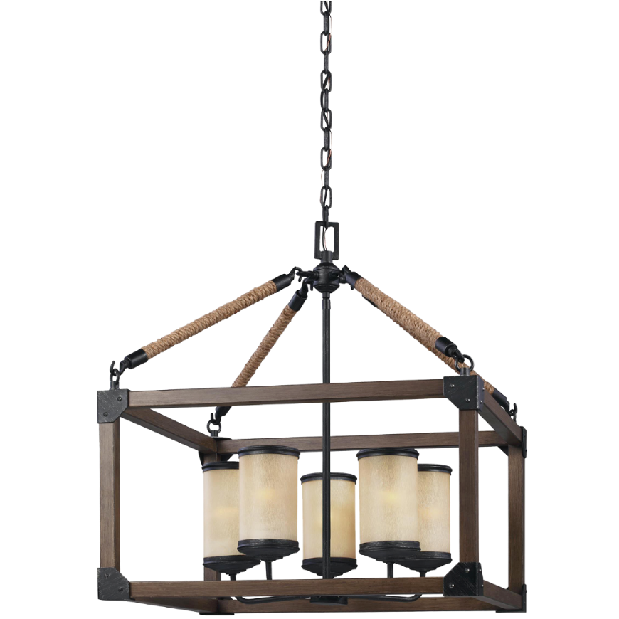 Picture of DUNNING FIVE LIGHT CHANDELIER