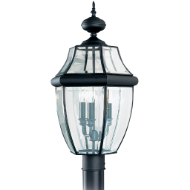 Picture of LANCASTER THREE LIGHT OUTDOOR POST LANTERN