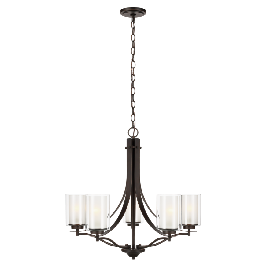 Picture of ELMWOOD PARK FIVE LIGHT CHANDELIER