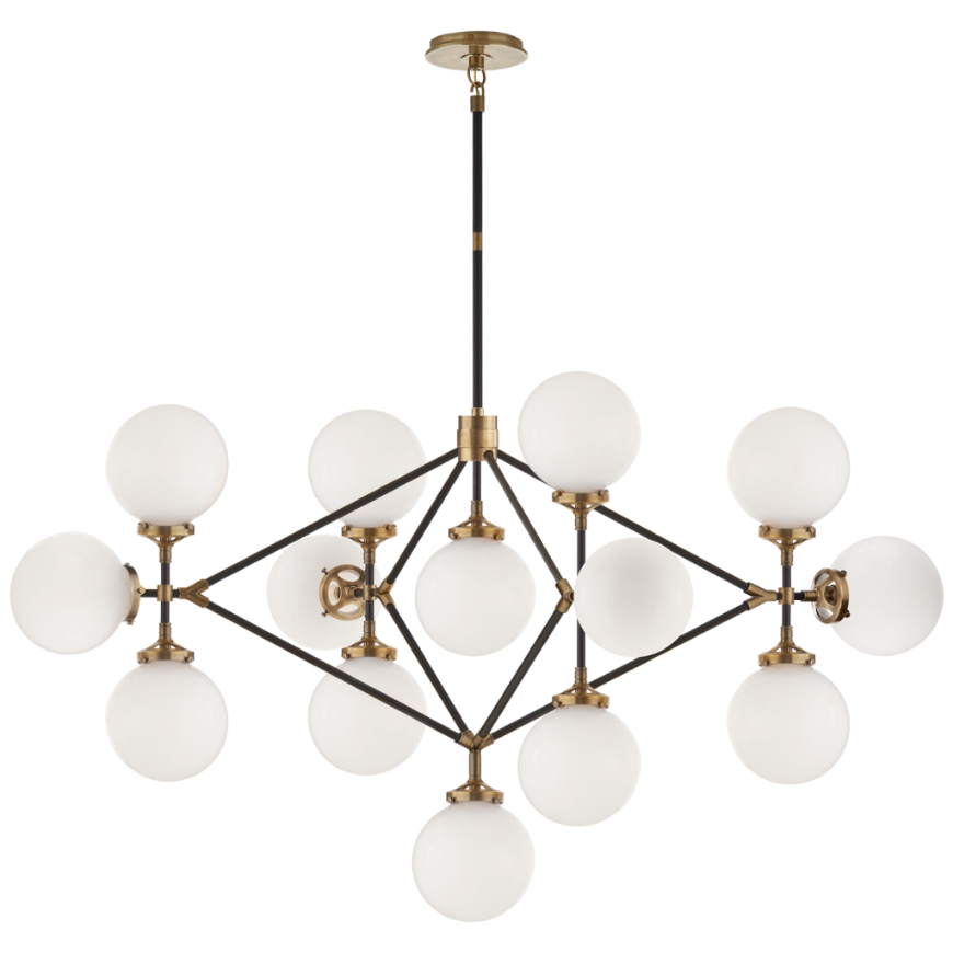 Picture of BISTRO FOUR ARM CHANDELIER (OPEN BOX)