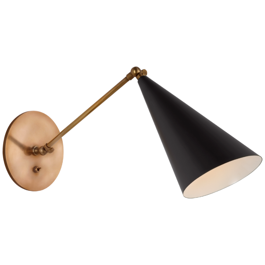 Picture of CLEMENTE SINGLE ARM LIBRARY SCONCE