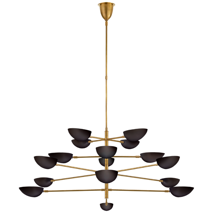 Picture of GRAPHIC GRANDE FOUR-TIER CHANDELIER