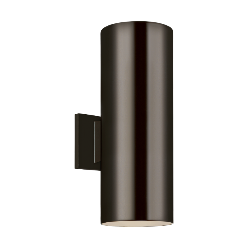 Picture of OUTDOOR CYLINDERS SMALL 2 LED WALL LANTERN