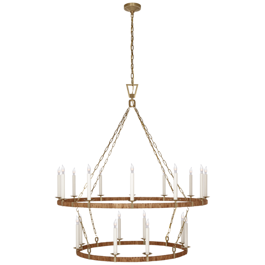 Picture of DARLANA EXTRA LARGE TWO TIER CHANDELIER