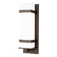 Picture of ALBAN MEDIUM ONE LIGHT OUTDOOR WALL LANTERN