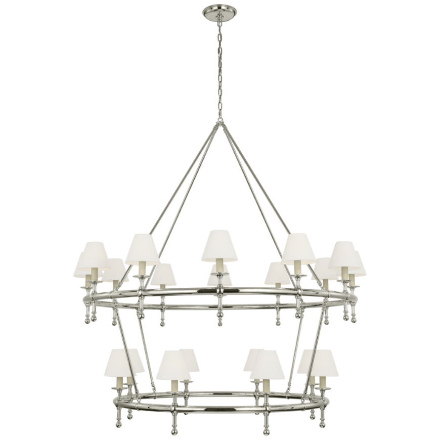 Picture of CLASSIC 54" TWO-TIER RING CHANDELIER