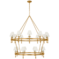 Picture of CLASSIC 54" TWO-TIER RING CHANDELIER