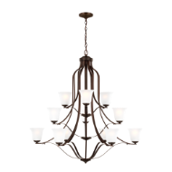 Picture of EMMONS TWELVE LIGHT CHANDELIER