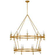 Picture of CLASSIC 54" TWO-TIER RING CHANDELIER