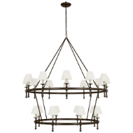 Picture of CLASSIC 54" TWO-TIER RING CHANDELIER