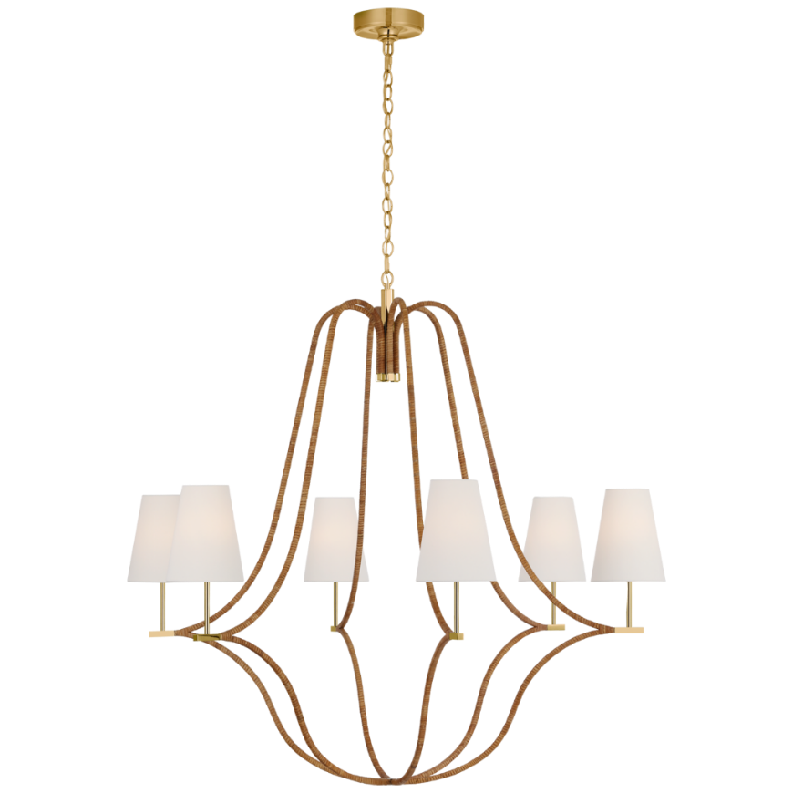 Picture of BISCAYNE EXTRA LARGE WRAPPED CHANDELIER