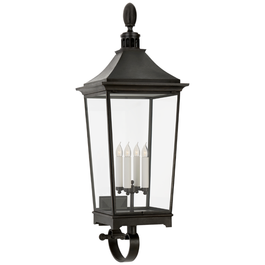 Picture of ROSEDALE CLASSIC LARGE TALL BRACKETED WALL LANTERN