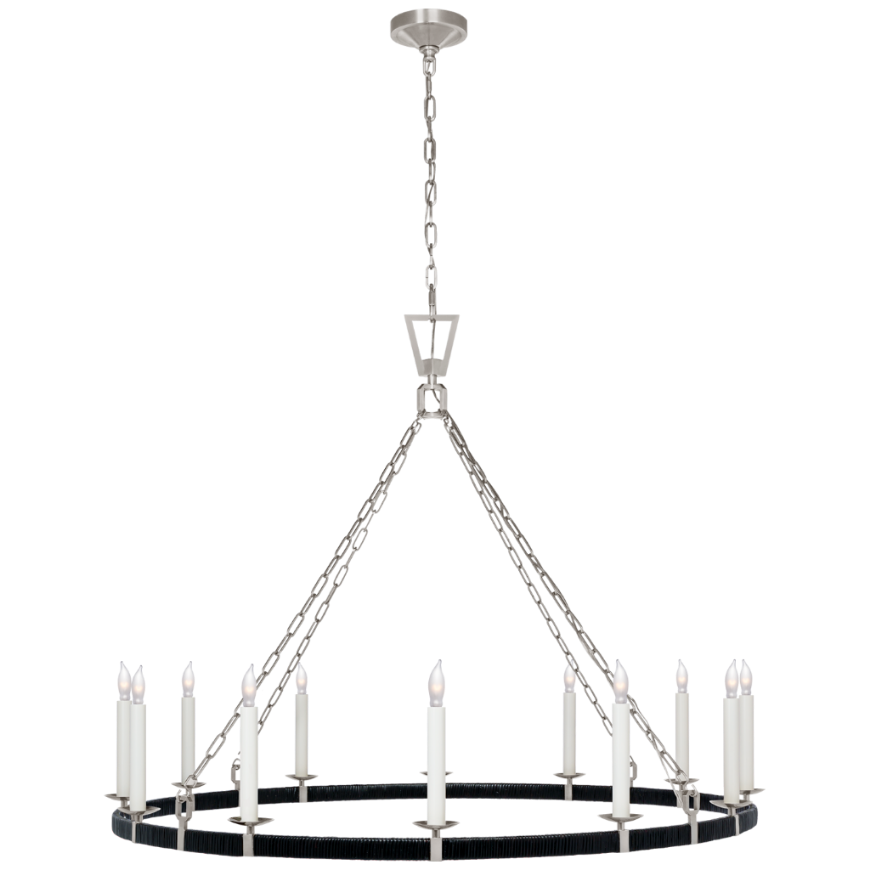 Picture of DARLANA XL WRAPPED RING CHANDELIER