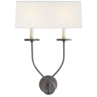 Picture of SYMMETRIC TWIST DOUBLE SCONCE