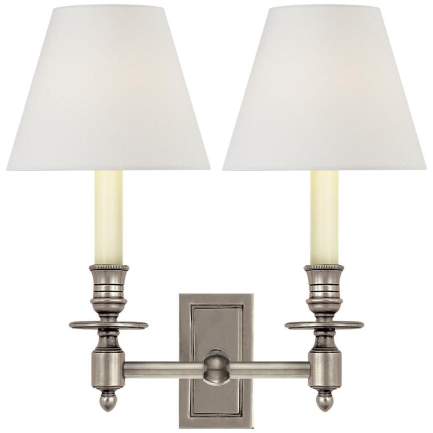 Picture of FRENCH DOUBLE LIBRARY SCONCE